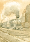 Train Chicago 1913