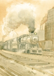 Train Chicago 1913